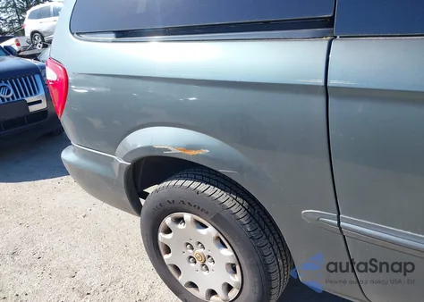 2002 Chrysler Town & Country Lx z USA, uszkodzony, nr VIN 2C4GP44312R747072